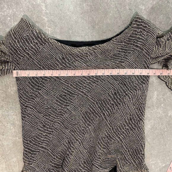 Robbie Bee Vintage 2 Piece Silk Skirt Set 12 Asymmetric Fairycore Whimsical 90s - Picture 10 of 12